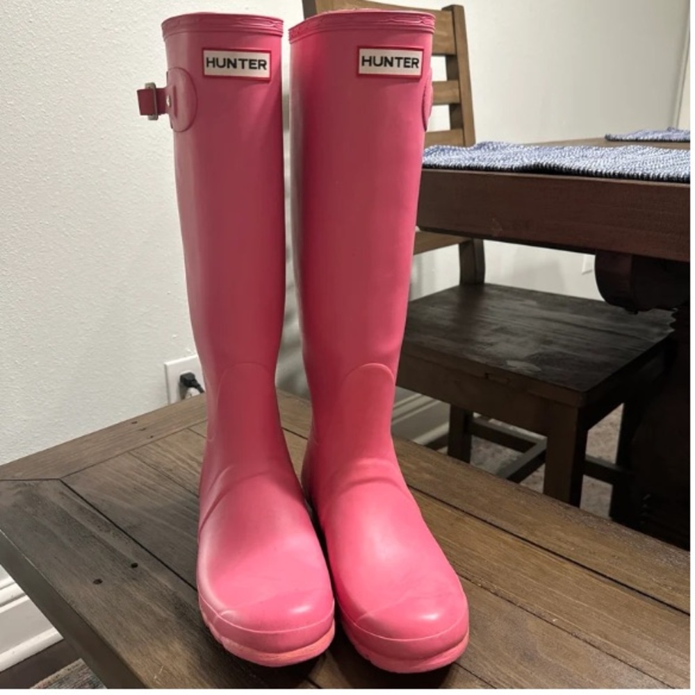 Hunter rain boots